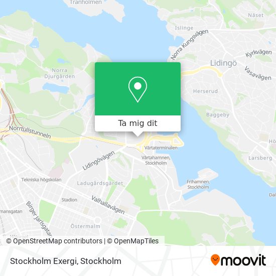 Stockholm Exergi karta