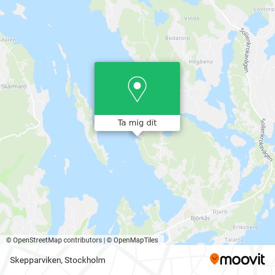 Skepparviken karta