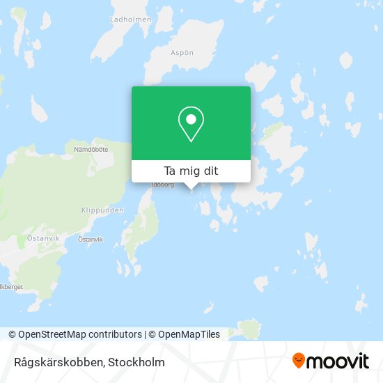 Rågskärskobben karta