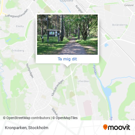 Kronparken karta