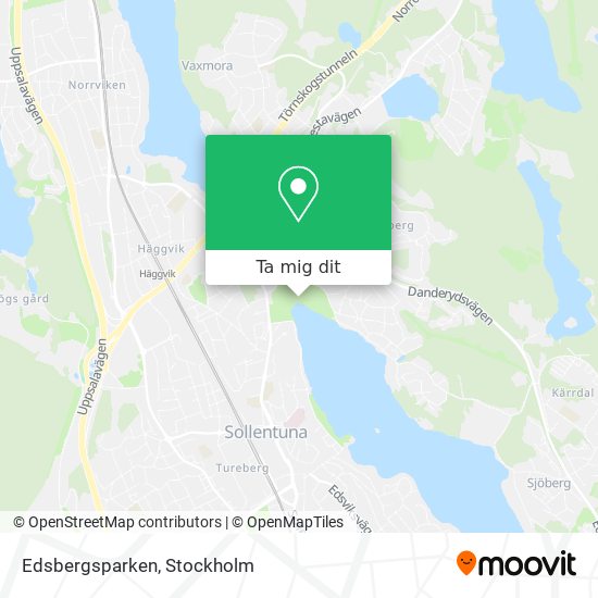 Edsbergsparken karta