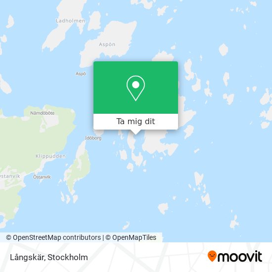 Långskär karta