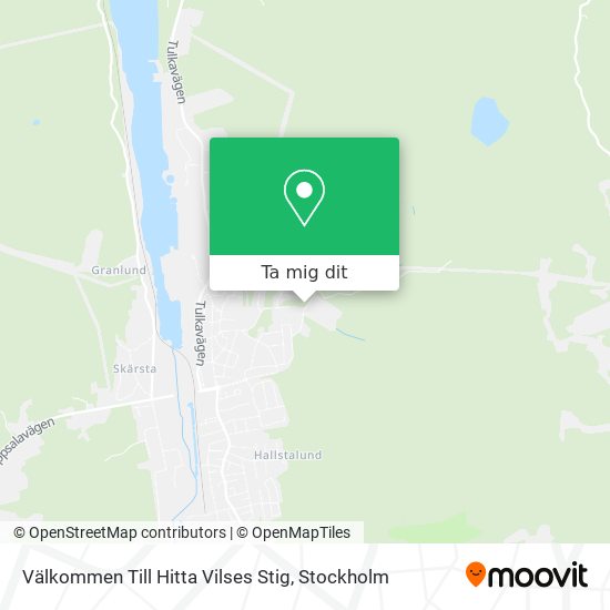 Välkommen Till Hitta Vilses Stig karta