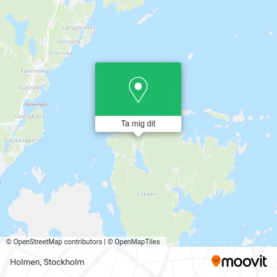 Holmen karta