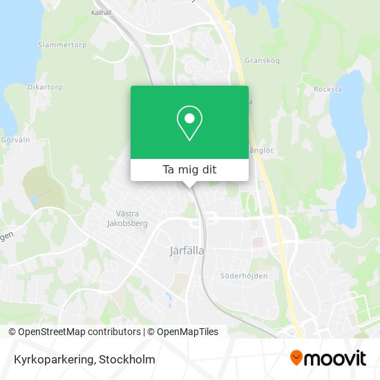 Kyrkoparkering karta