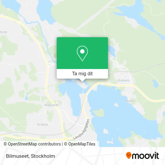 Bilmuseet karta