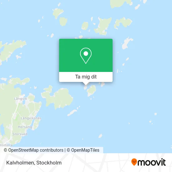 Kalvholmen karta