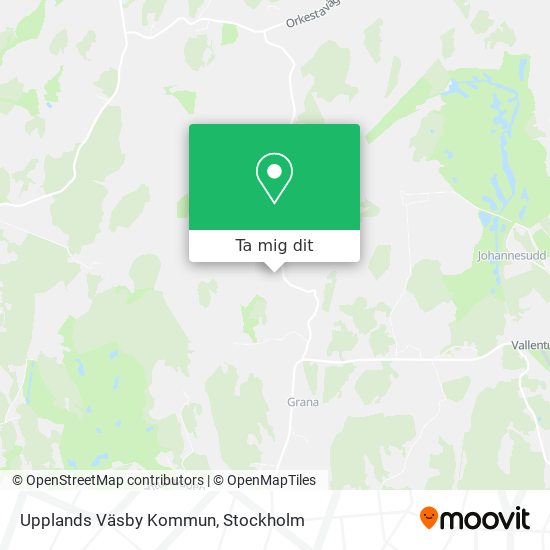 Upplands Väsby Kommun karta