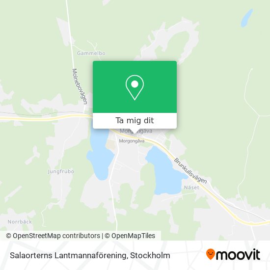 Salaorterns Lantmannaförening karta