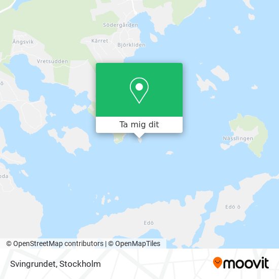 Svingrundet karta