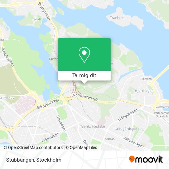 Stubbängen karta