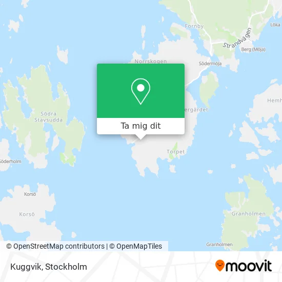 Kuggvik karta