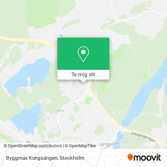 Byggmax Kungsängen karta