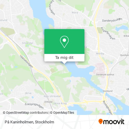 På Kaninholmen karta