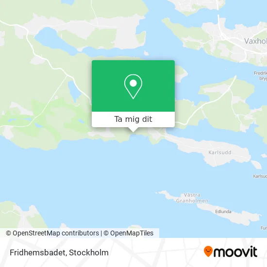 Fridhemsbadet karta