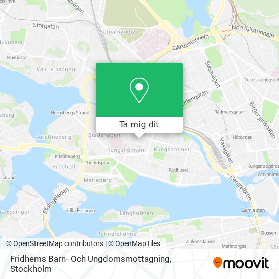 Fridhems Barn- Och Ungdomsmottagning karta