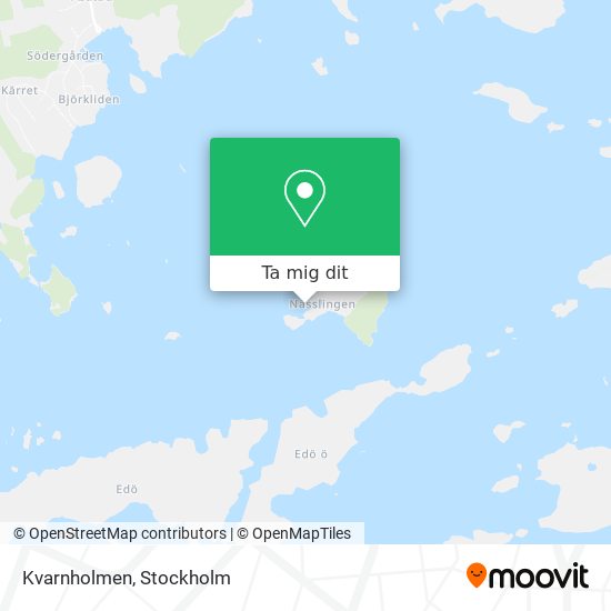 Kvarnholmen karta