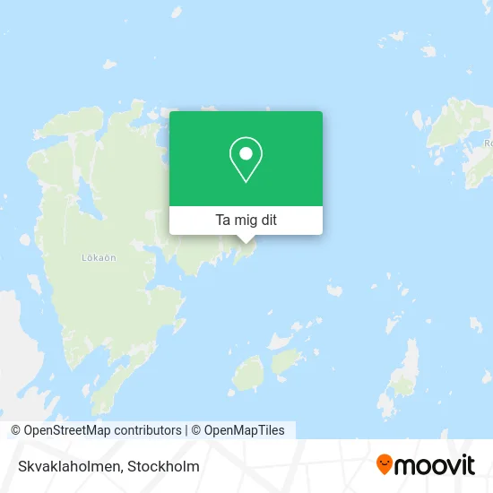 Skvaklaholmen karta