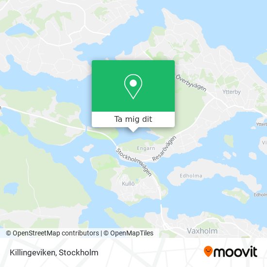 Killingeviken karta