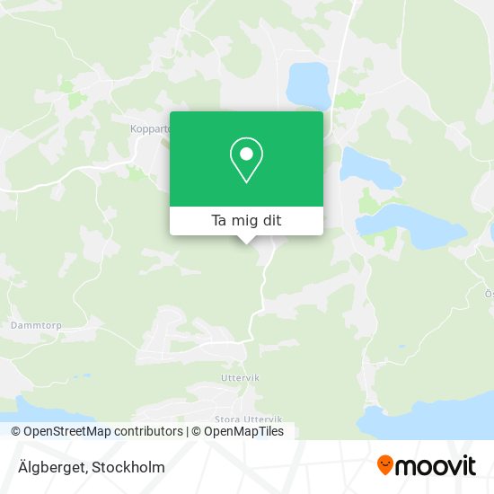 Älgberget karta