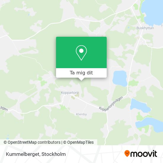 Kummelberget karta