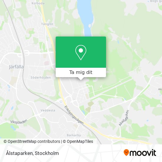 Ålstaparken karta