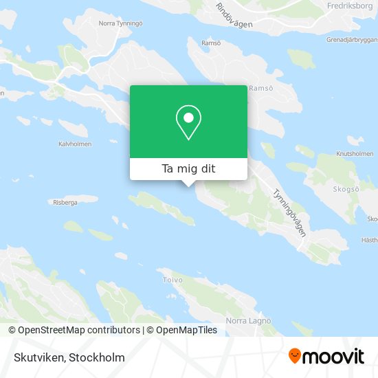 Skutviken karta