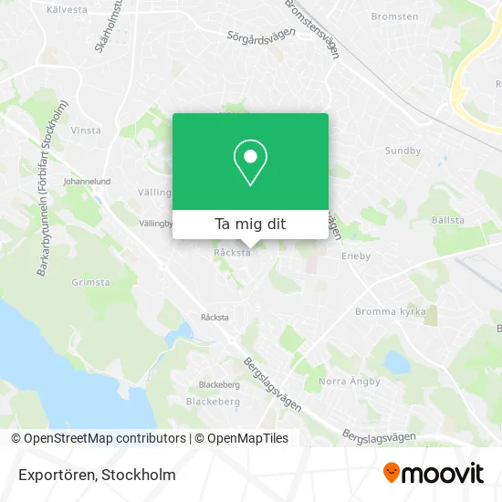 Exportören karta