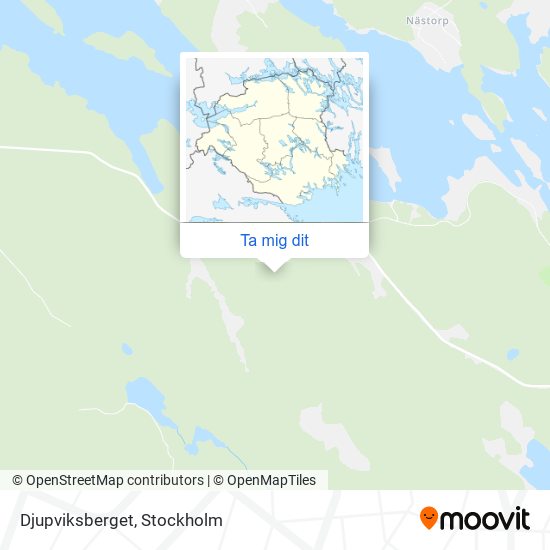 Djupviksberget karta