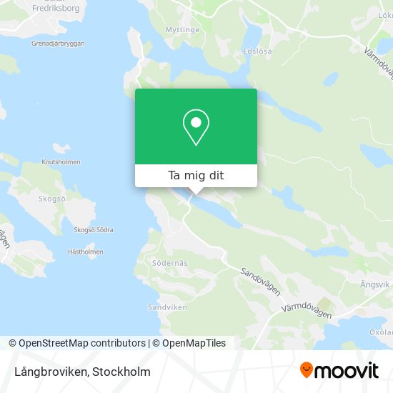 Långbroviken karta