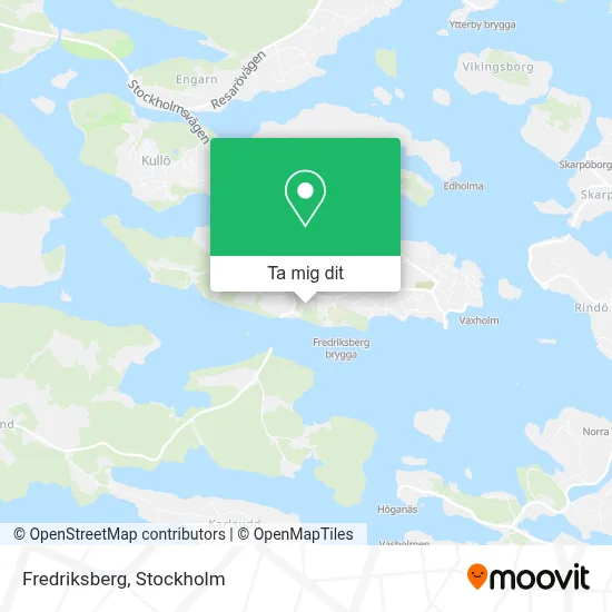Fredriksberg karta
