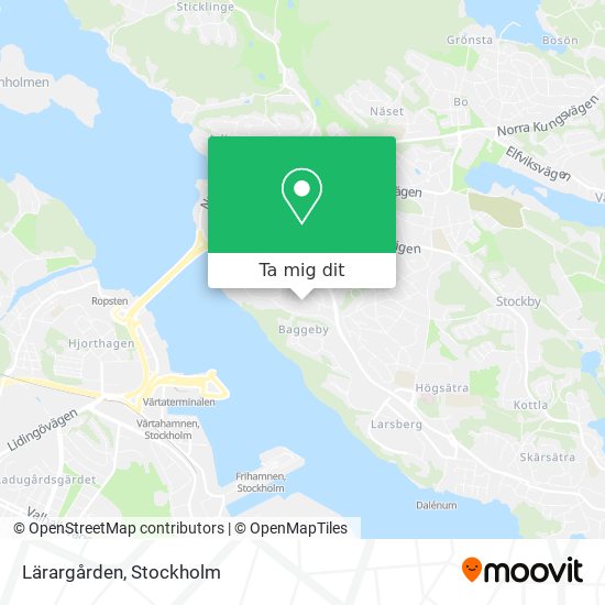 Lärargården karta