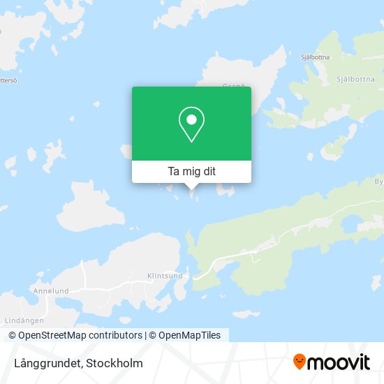 Långgrundet karta