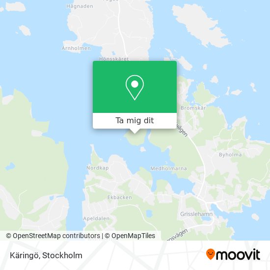 Käringö karta