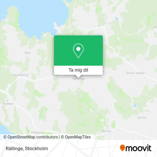 Rällinge karta