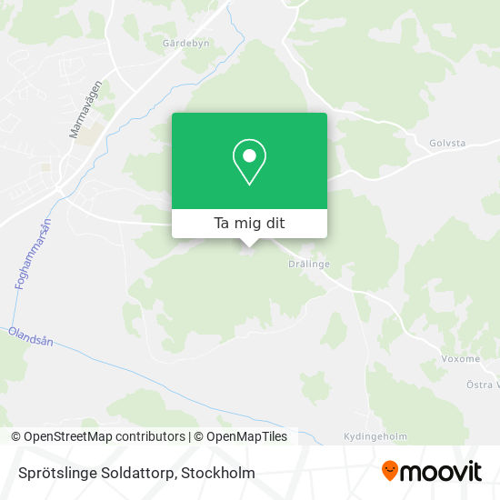 Sprötslinge Soldattorp karta