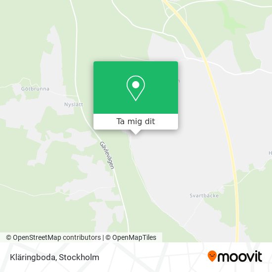 Kläringboda karta