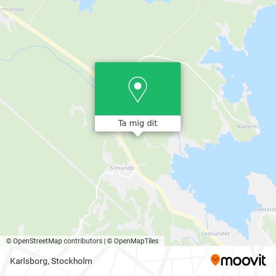 Karlsborg karta