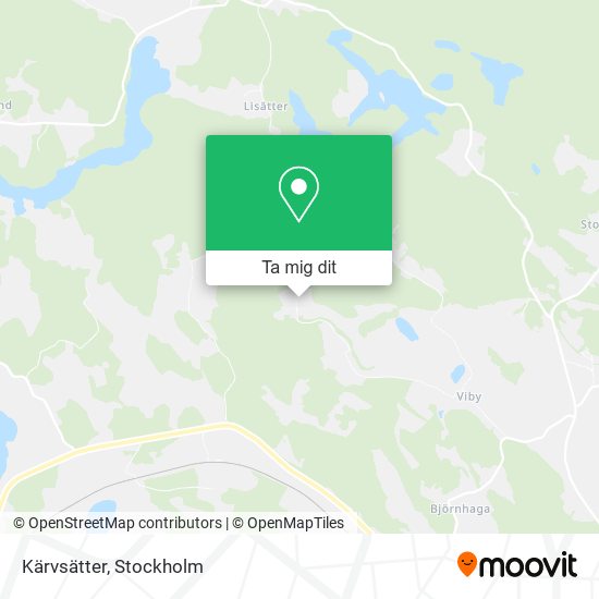 Kärvsätter karta