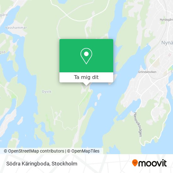 Södra Käringboda karta