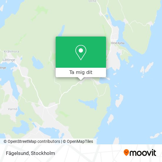 Fågelsund karta