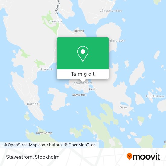 Staveström karta