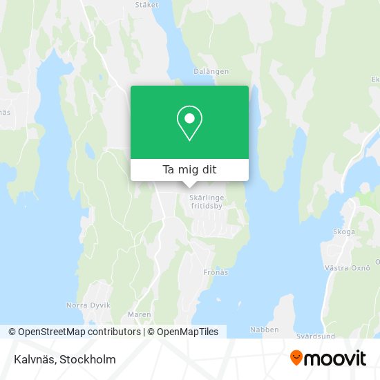 Kalvnäs karta