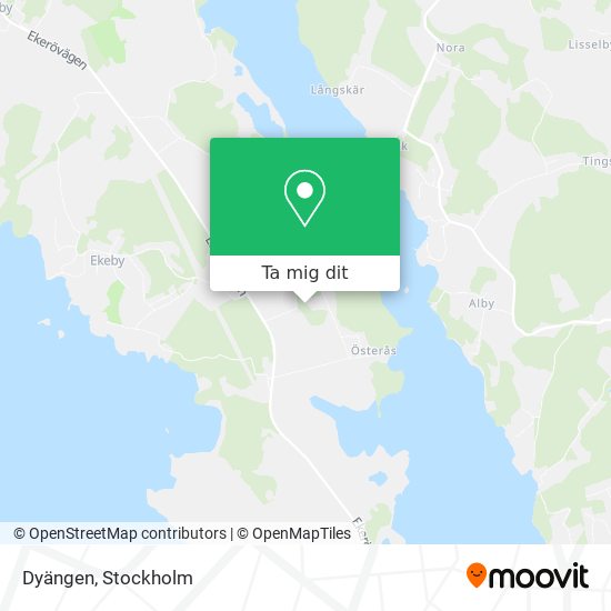 Dyängen karta