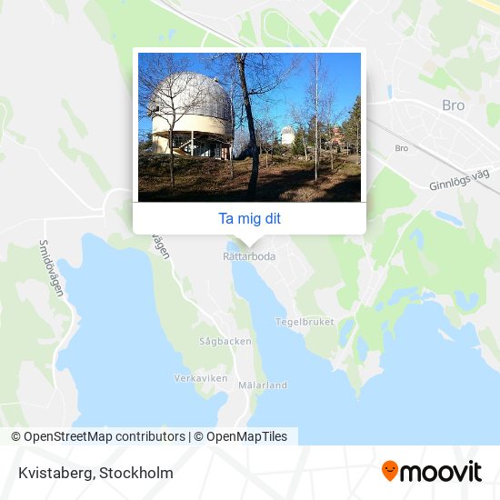 Kvistaberg karta