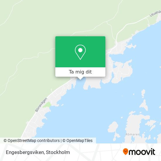 Engesbergsviken karta