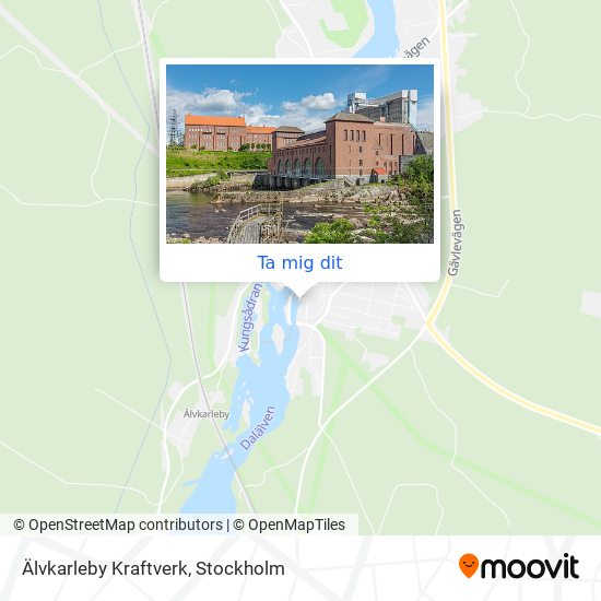 Älvkarleby Kraftverk karta