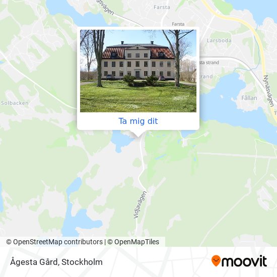 Ågesta Gård karta