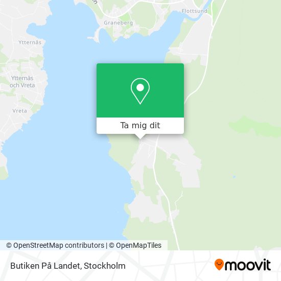 Butiken På Landet karta