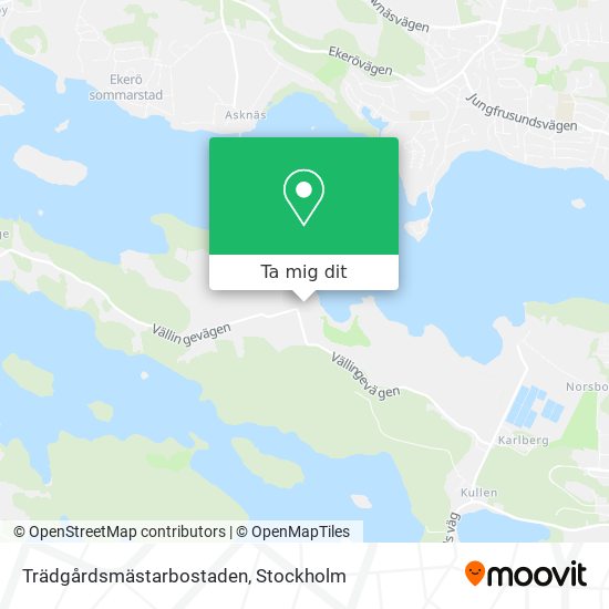 Trädgårdsmästarbostaden karta